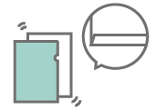 折り返し製袋で書類が引っかからない