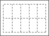 A4（9号10丁付）名刺用紙