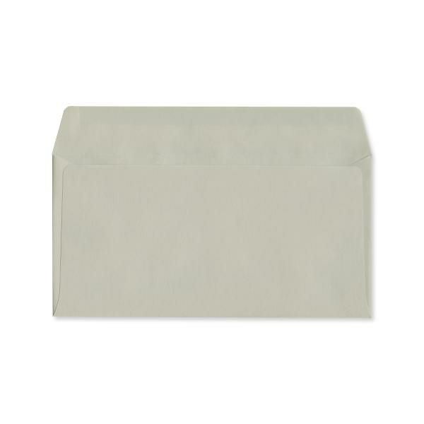 YD6941 洋長3封筒 グレー 85g/㎡ カマス貼
