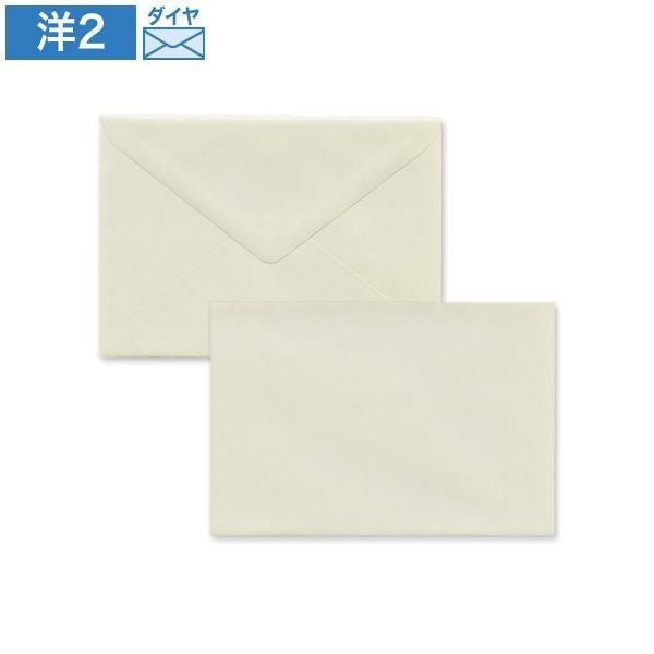 YP1236 洋2封筒 パステルグレー 100g/㎡ ダイヤ貼