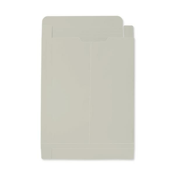 BC8281 保存袋 角2 グレー 120g/㎡ 紐なし 胴貼