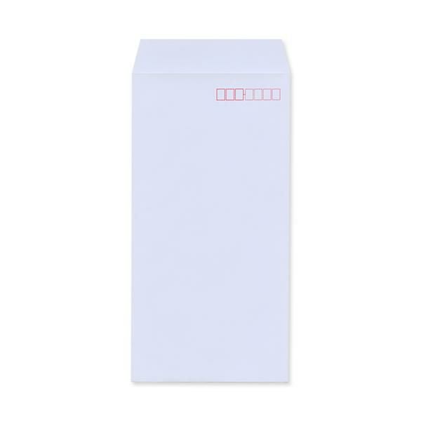 NR0390 長3封筒 透けない封筒 パステルアクア 80g/㎡ ヨコ貼