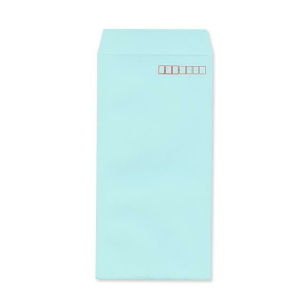 NR0398 長3封筒 透けない封筒 パステルソライロ 80g/㎡ ヨコ貼