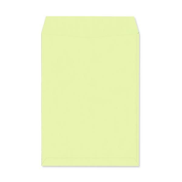 KD0233 封筒印刷 角2封筒 ウグイス 85g/㎡ ヨコ貼