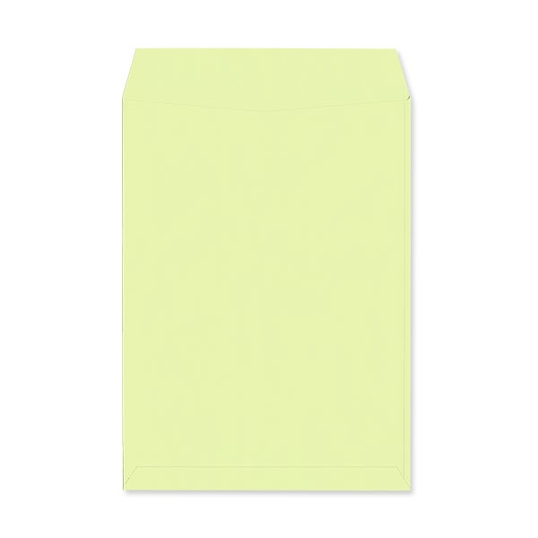 封筒印刷 角2 ウグイス 100 ヨコ貼 