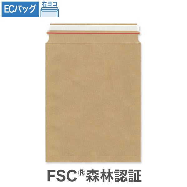 BR0110 ECバッグ 100サイズ 未晒クラフト CoC 120 g/㎡ 宅配袋 発送袋
