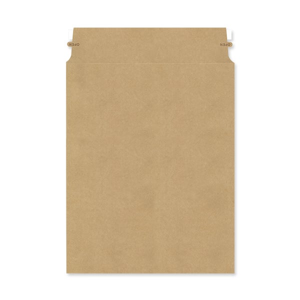 BR0110 ECバッグ 100サイズ 未晒クラフト CoC 120 g/㎡ 宅配袋 発送袋